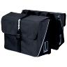 SACOCHE ARRIERE VELO DOUBLE BASIL FORTE 35L NOIR (41X15X43CM) UNIVERSEL POUR VTC ET VAE