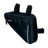 SACOCHE DE CADRE VELO BASIL TRIANGLE SPORT NOIR FIXATION VELCRO 1.7L AVEC POCHE FILET