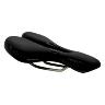 SELLE ROYAL RESPIRO LOISIR GEL CONFORT MAX ATHLETIC AVEC PROTECTION LATERALE ET ELASTOMERE NOIR 279X159MM 472G